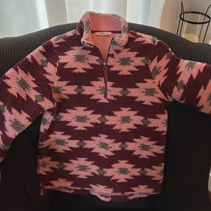 Cabincore NWOT Orvis, Deep Pile Fleece, Quarter Zip Pullover, Never Worn